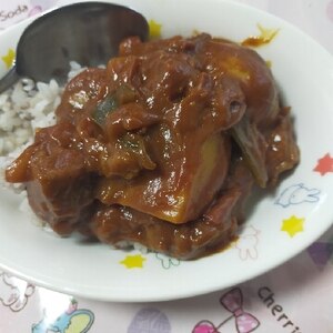 じゃがたまのカツカレー